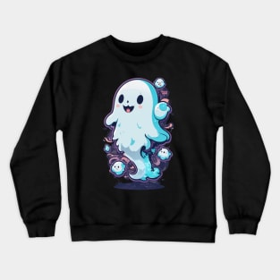 cute ghost Crewneck Sweatshirt